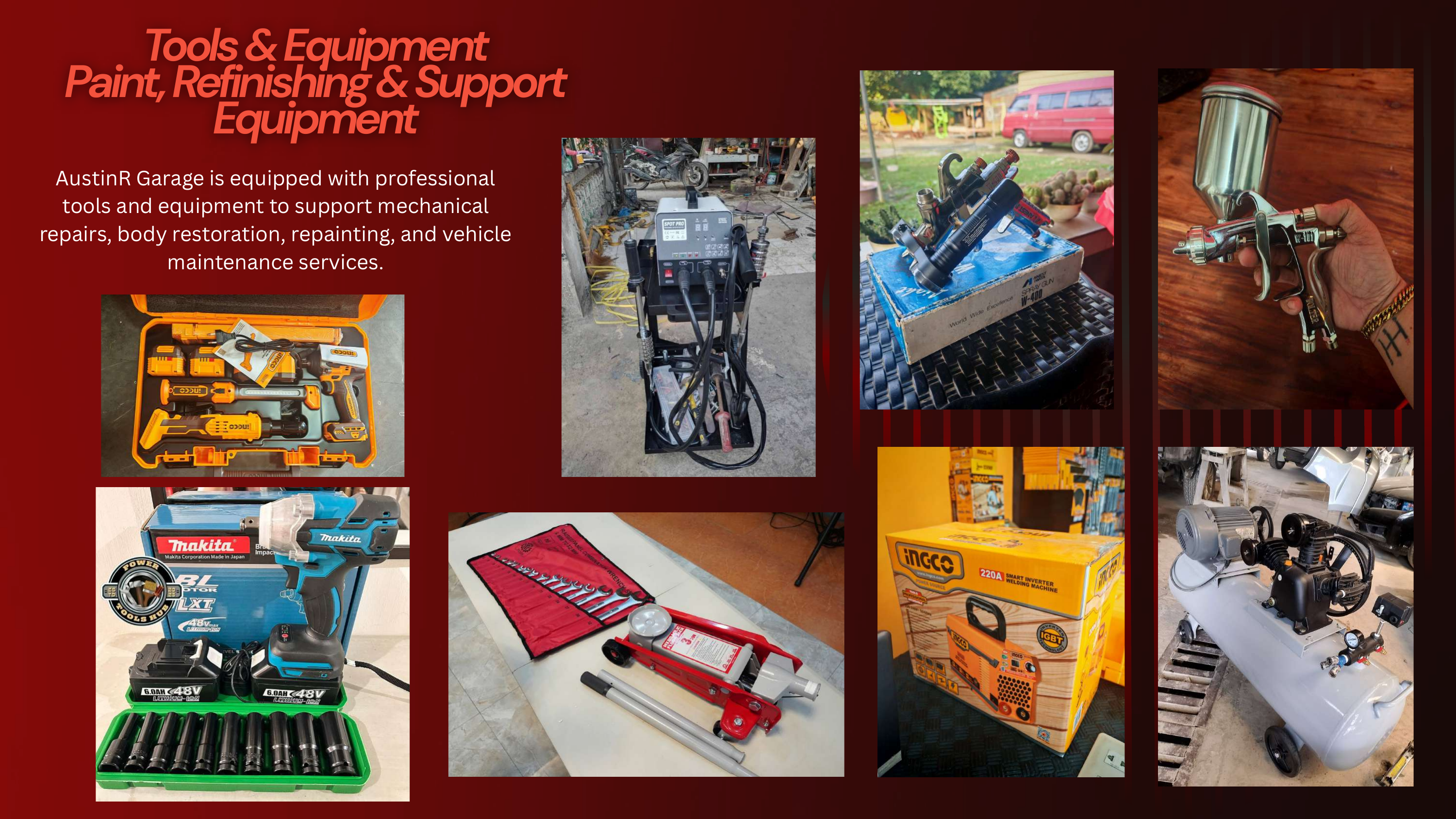 Professional equipment